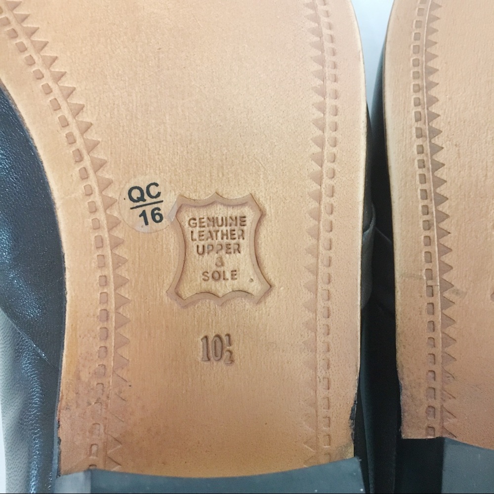 Giorgio Brutini Men's Brown Leather Heeled Loafers - Picture 9 of 11